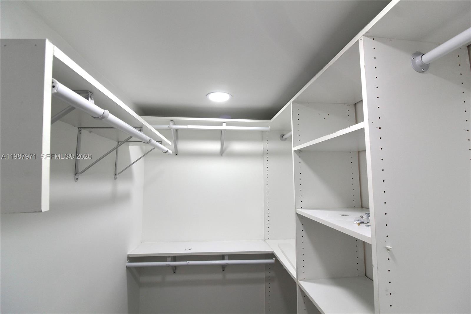 5160 Southwest 8th Street Margate, FL 33068 - Photo 8 of 23 a view of an empty walk in closet