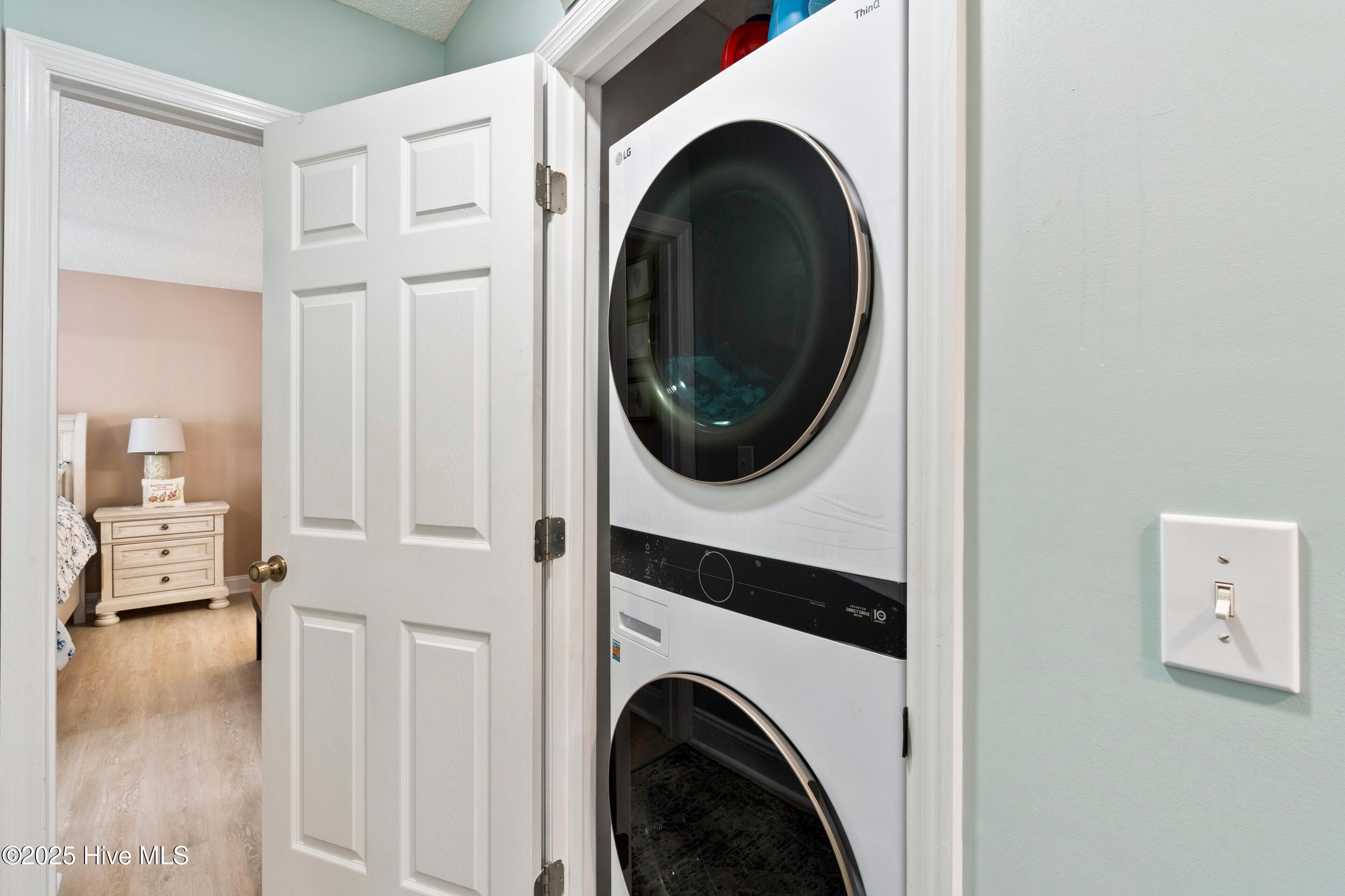 419 27th Street, Unit D Sunset Beach, NC 28468 - Photo 16 of 22 Laundry Closet