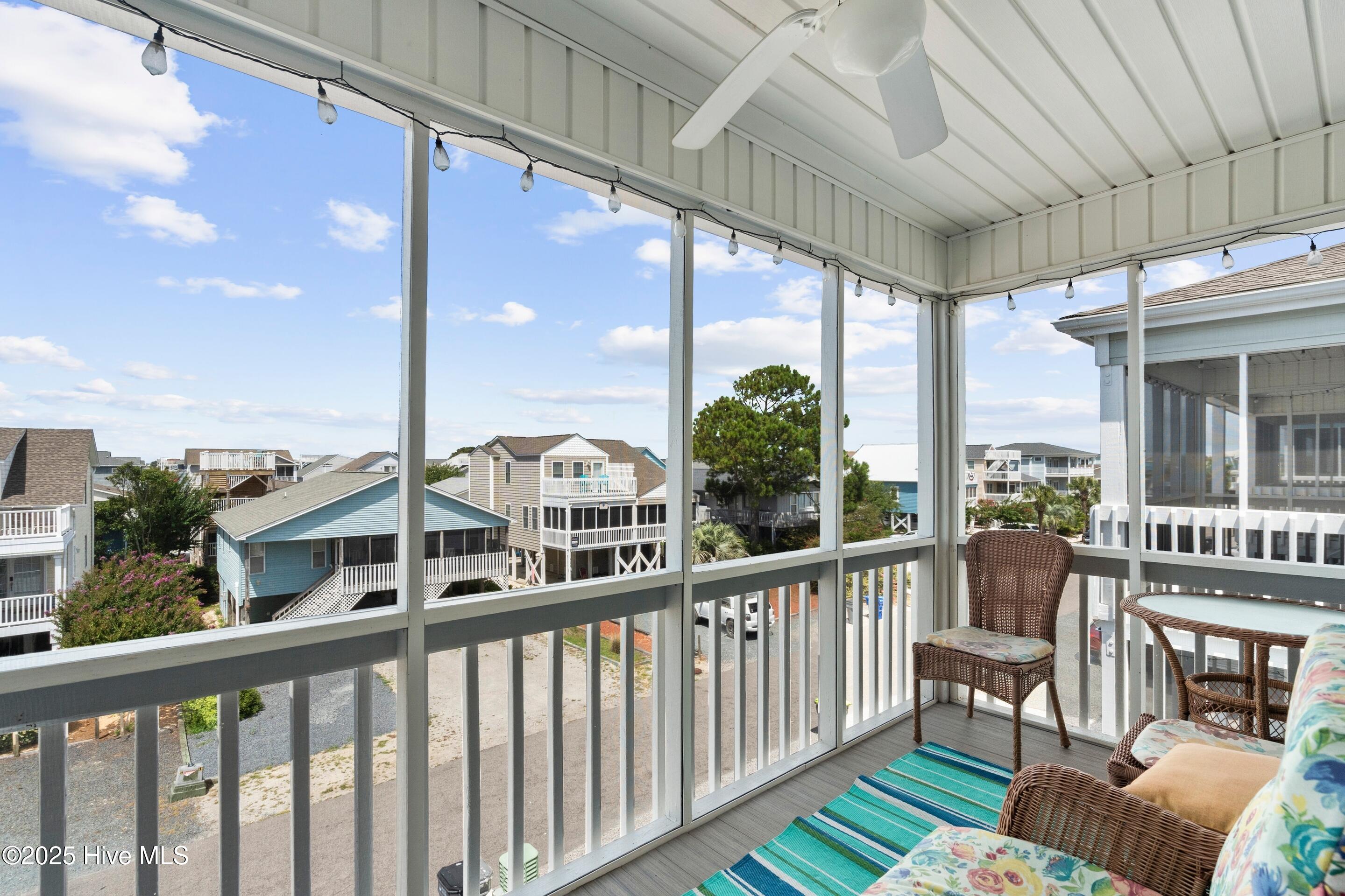 419 27th Street, Unit D Sunset Beach, NC 28468 - Photo 3 of 22 Screen Porch