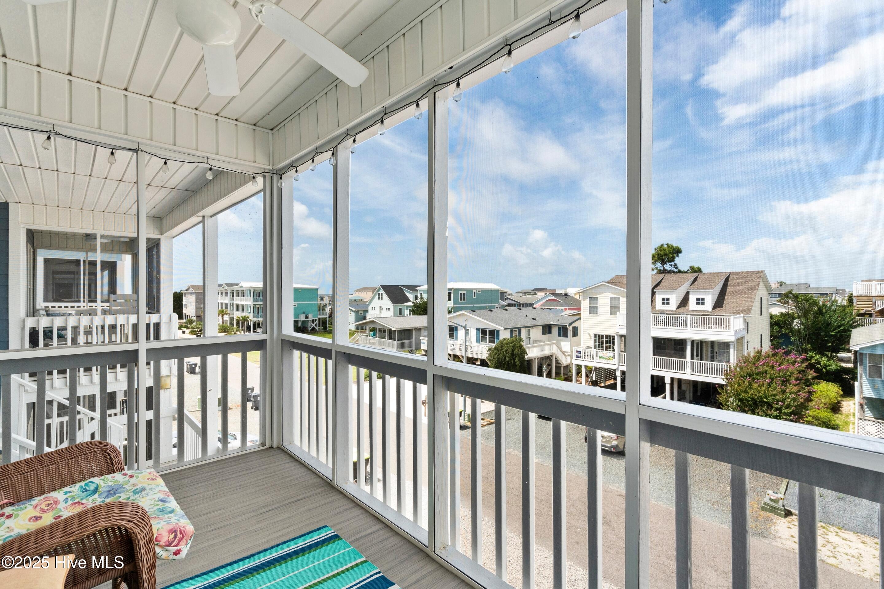 419 27th Street, Unit D Sunset Beach, NC 28468 - Photo 4 of 22 Screen Porch