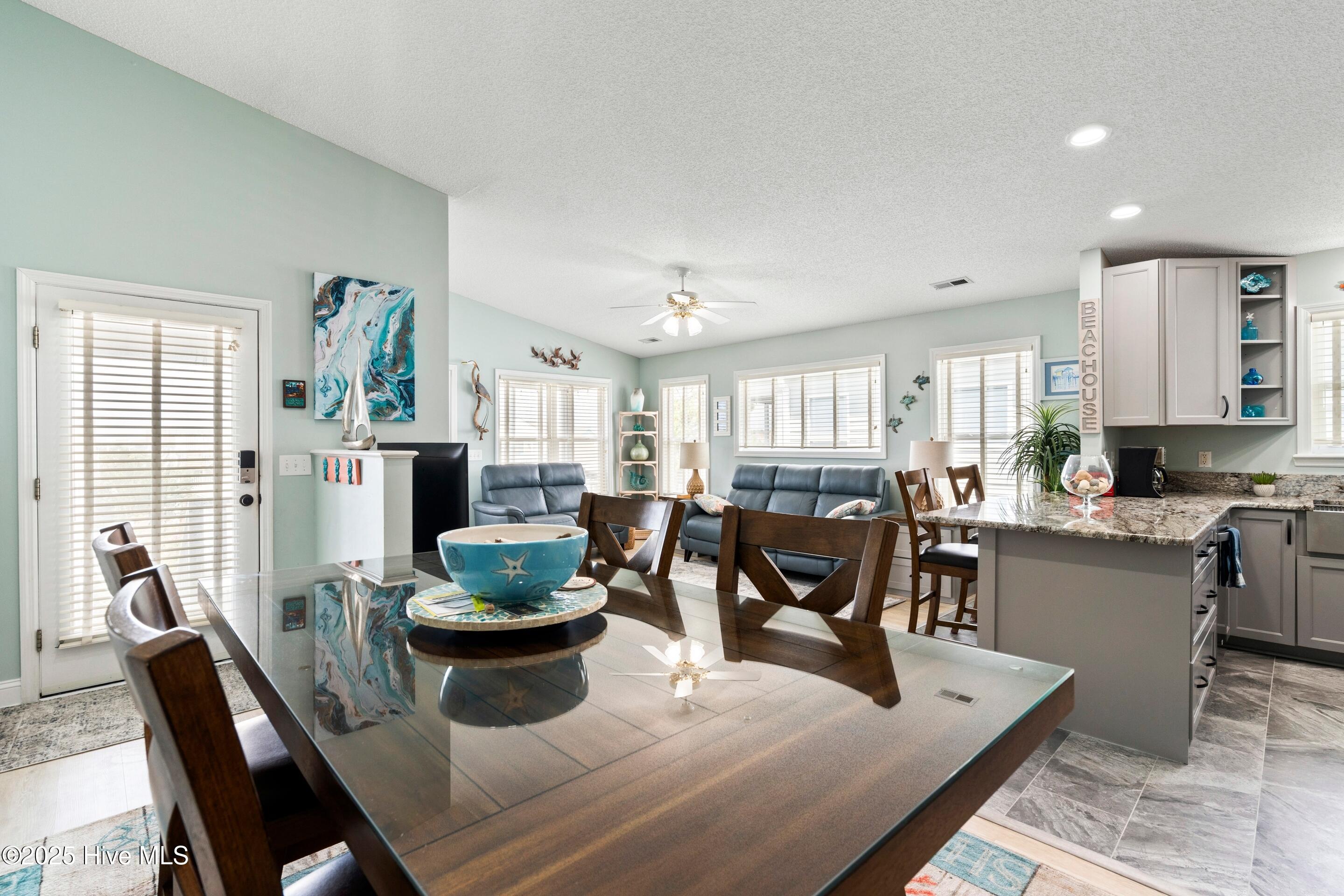 419 27th Street, Unit D Sunset Beach, NC 28468 - Photo 6 of 22 Dining Area to Living