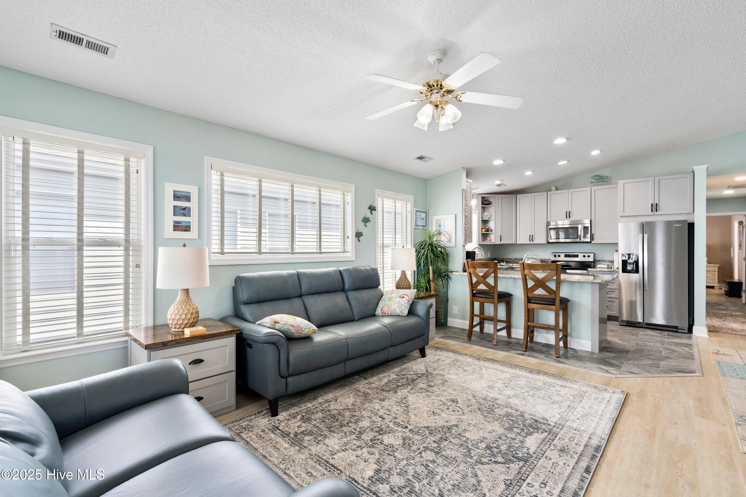 419 27th Street, Unit D Sunset Beach, NC 28468 - Photo 9 of 22 Living to Kitchen/Dining