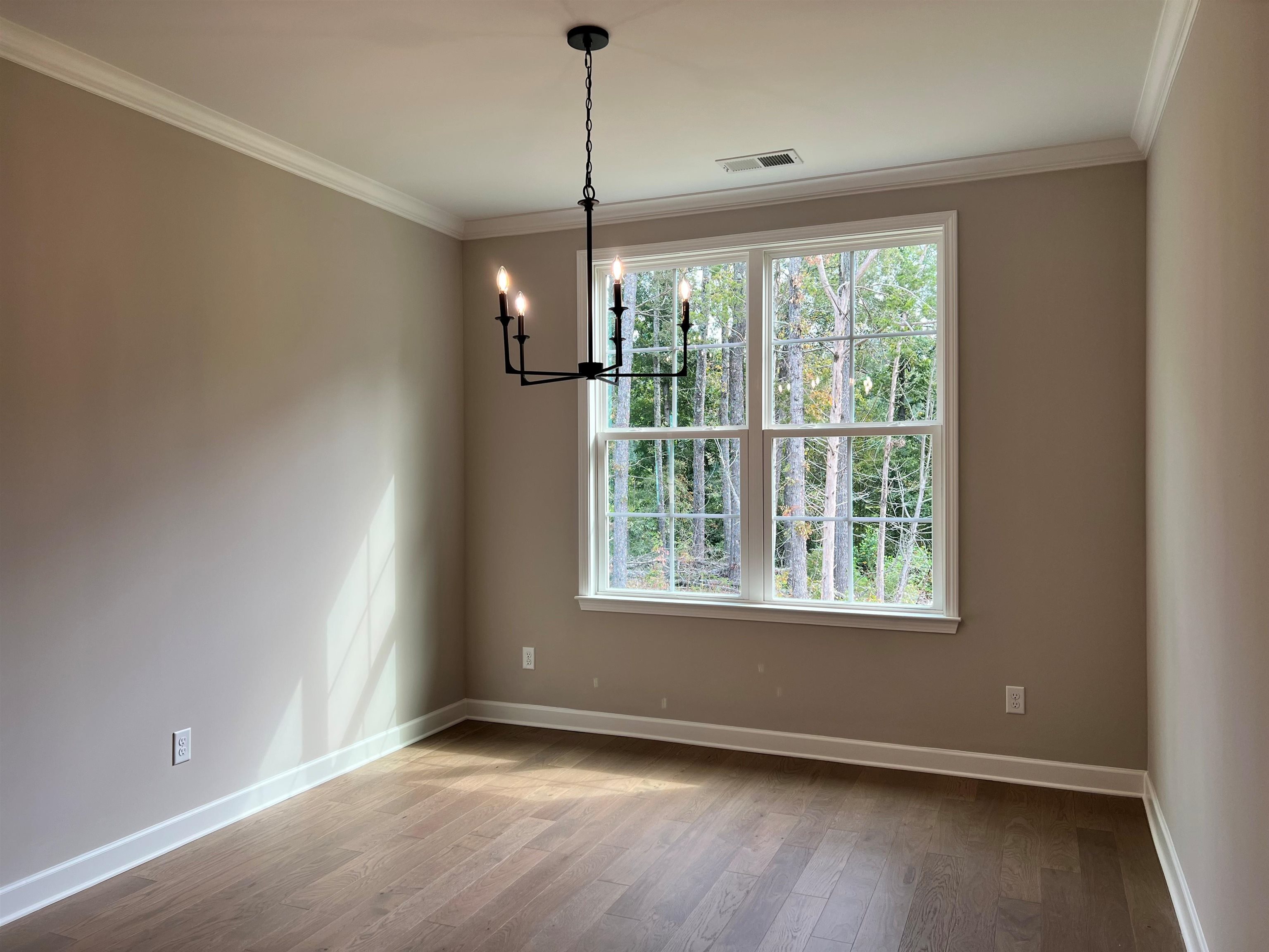 220 Drake Drive Collierville, TN 38017 - Photo 9 of 30 an empty room with wooden floor and windows