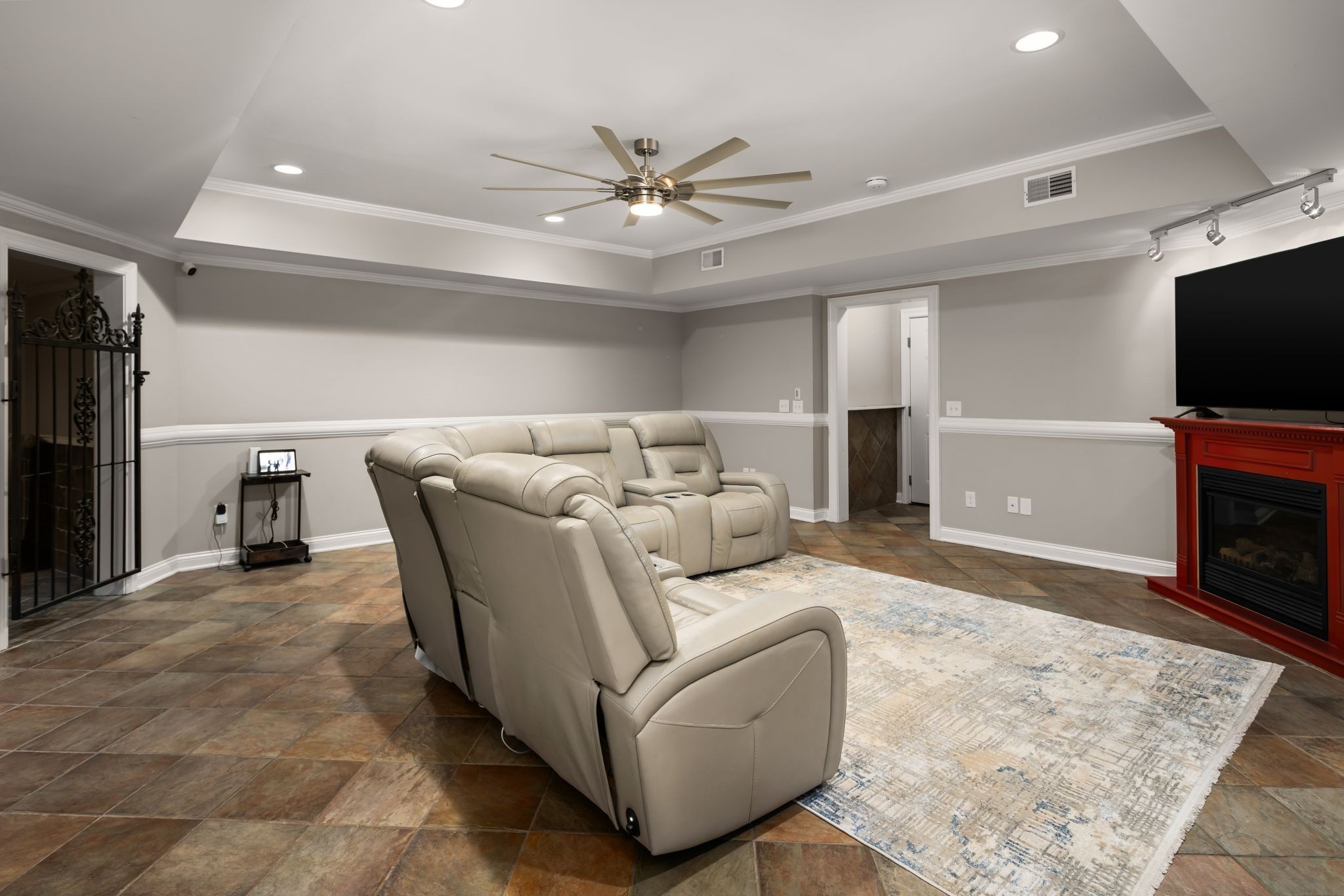 1026 Holly Tree Gap Road Brentwood, TN 37027 - Photo 37 of 71 a living room with furniture and a flat screen tv