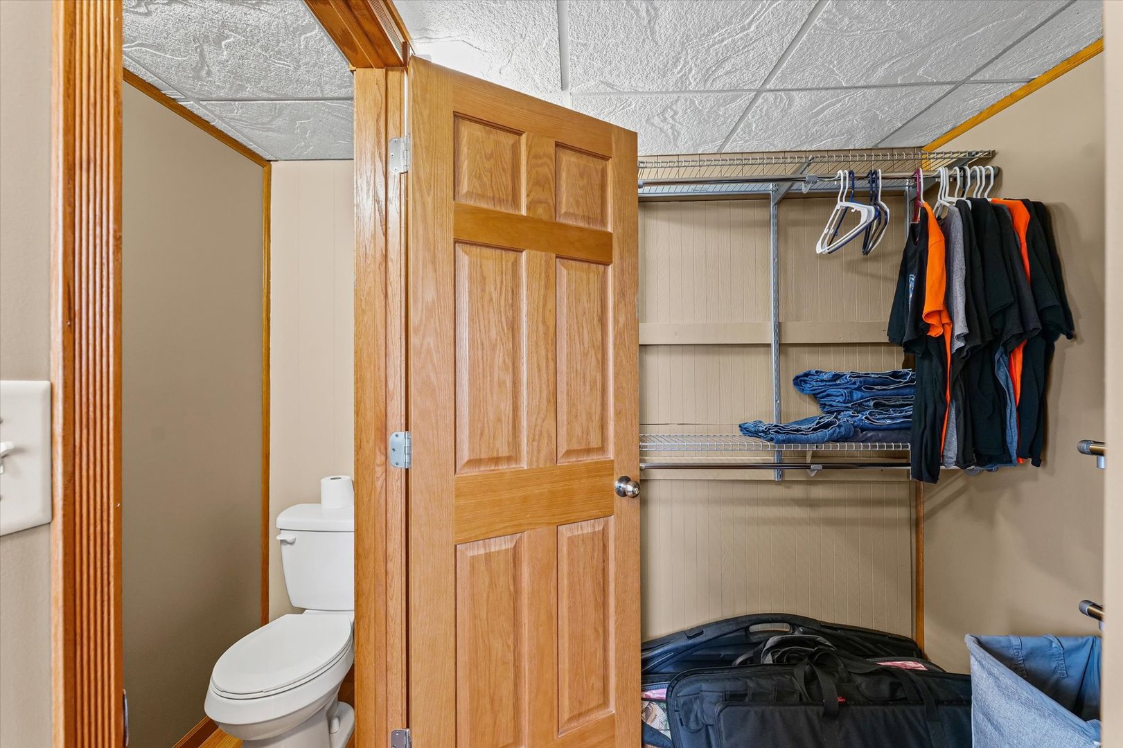 1636 East 1500 North Road Roberts, IL 60962 - Photo 22 of 49 a bathroom with a shower toilet and sink