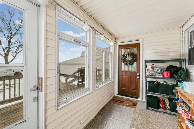 a view of storage and utility room