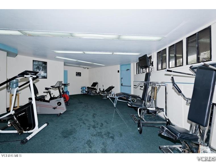 2901 Peninsula Road, Unit 237 Oxnard, CA 93035 - Photo 26 of 35 a view of a room with gym equipment