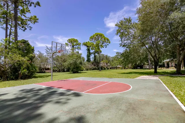 a view of basketball court