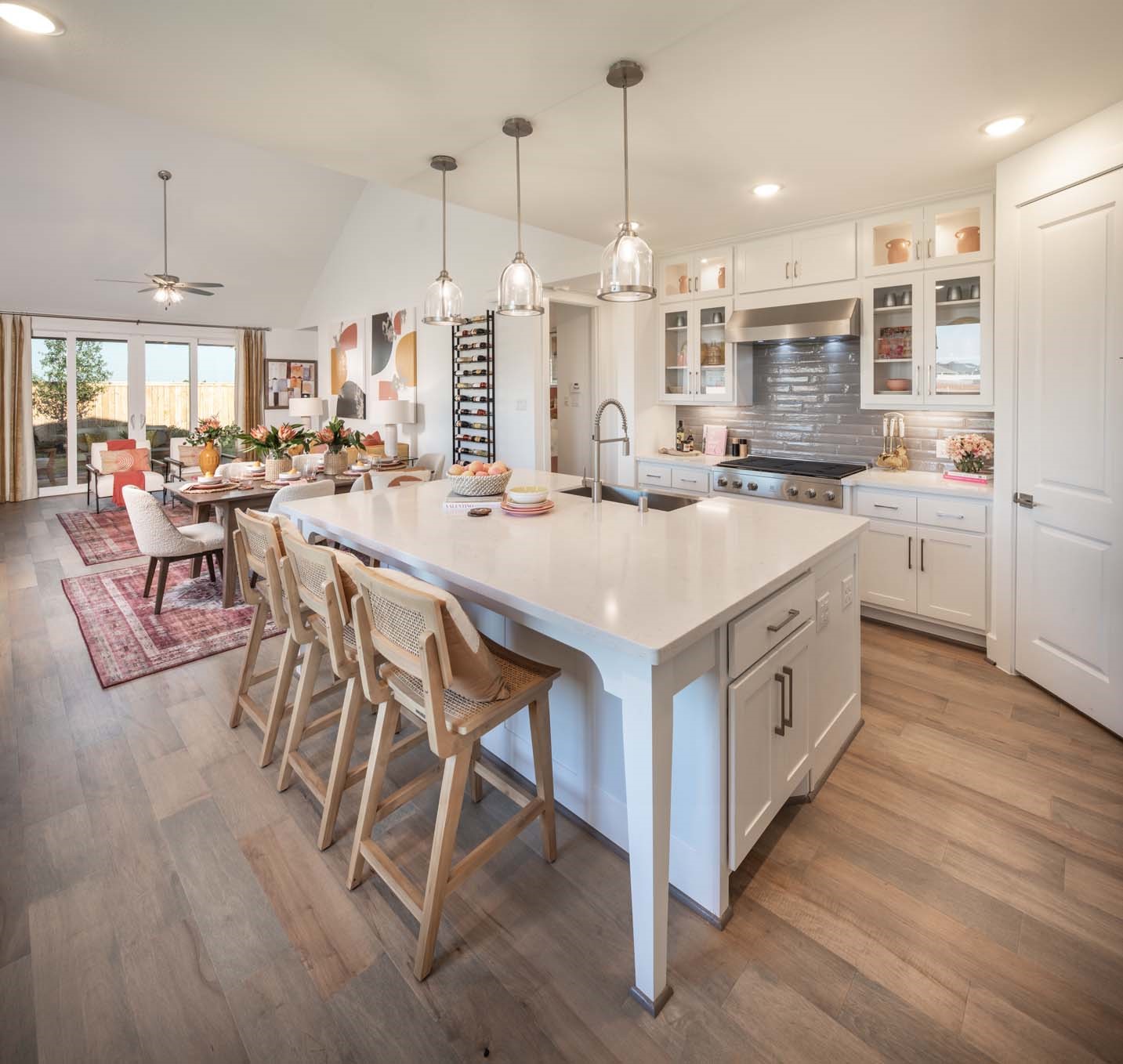 5310 Getty Lane Manvel, TX 77578 - Photo 7 of 37 a large kitchen with a table and chairs