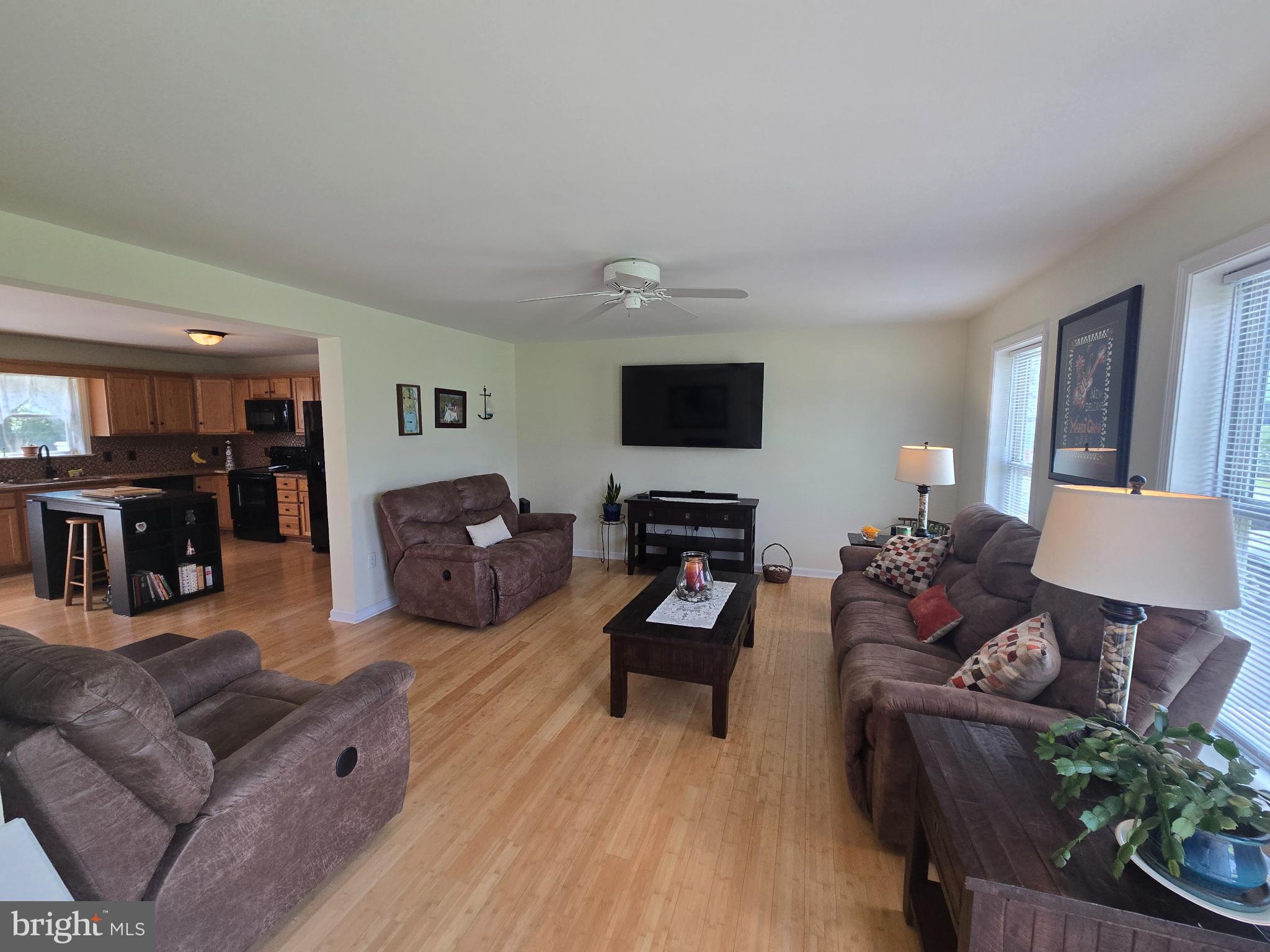 18453 Joseph Road Milton, DE 19968 - Photo 6 of 49 a living room with furniture and a flat screen tv