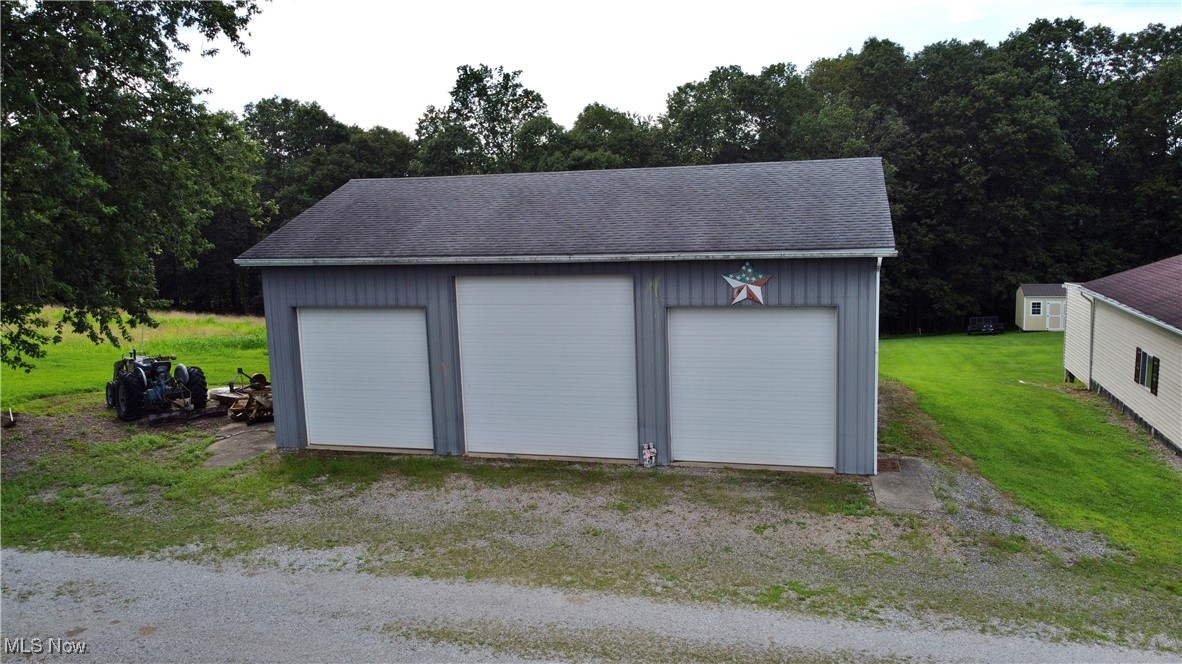 61691 Wintergreen Road Lore City, OH 43755 - Photo 6 of 50 View of detached garage
