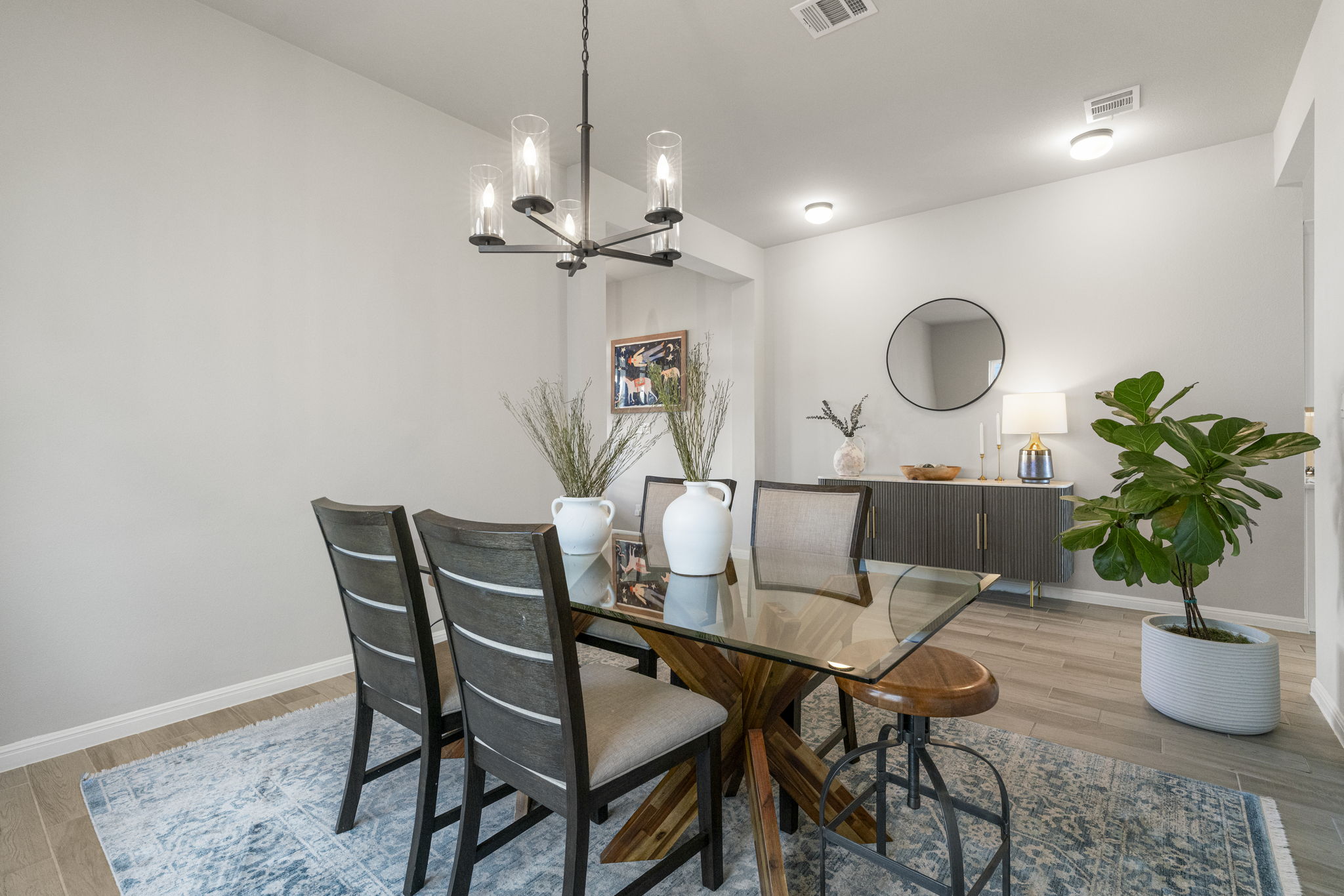 546 Hazy Hills Loop Dripping Springs, TX 78620 - Photo 21 of 40 The dining room offers a refined yet relaxed setting for both everyday meals and special occasions.