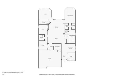 $689,900 | 546 Hazy Hills Loop, Dripping Springs, TX 78620