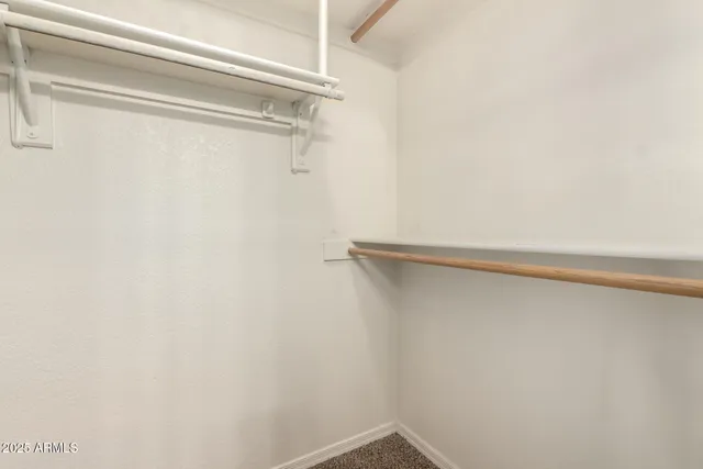 a view of a rack on the wall