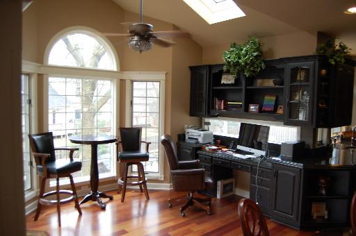 2724 Wendy Road Naperville, IL 60565 - Photo 8 of 16 a workspace with furniture window and wooden floor
