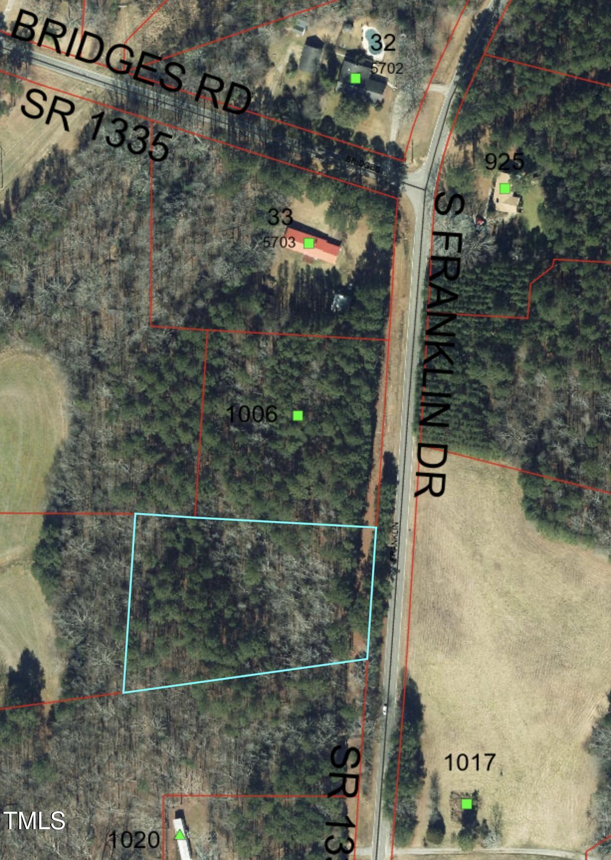 a bird view of a house