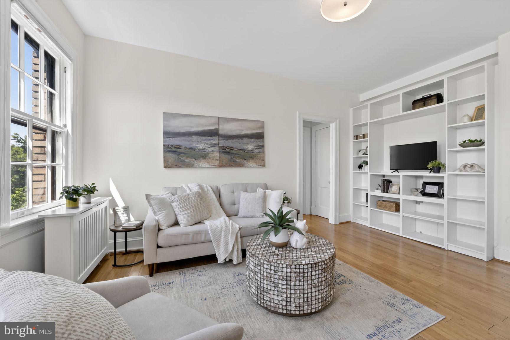 2707 Adams Mill Road Northwest, Unit 400 Washington, DC 20009 - Photo 8 of 21 Bright and airy living space retreat.