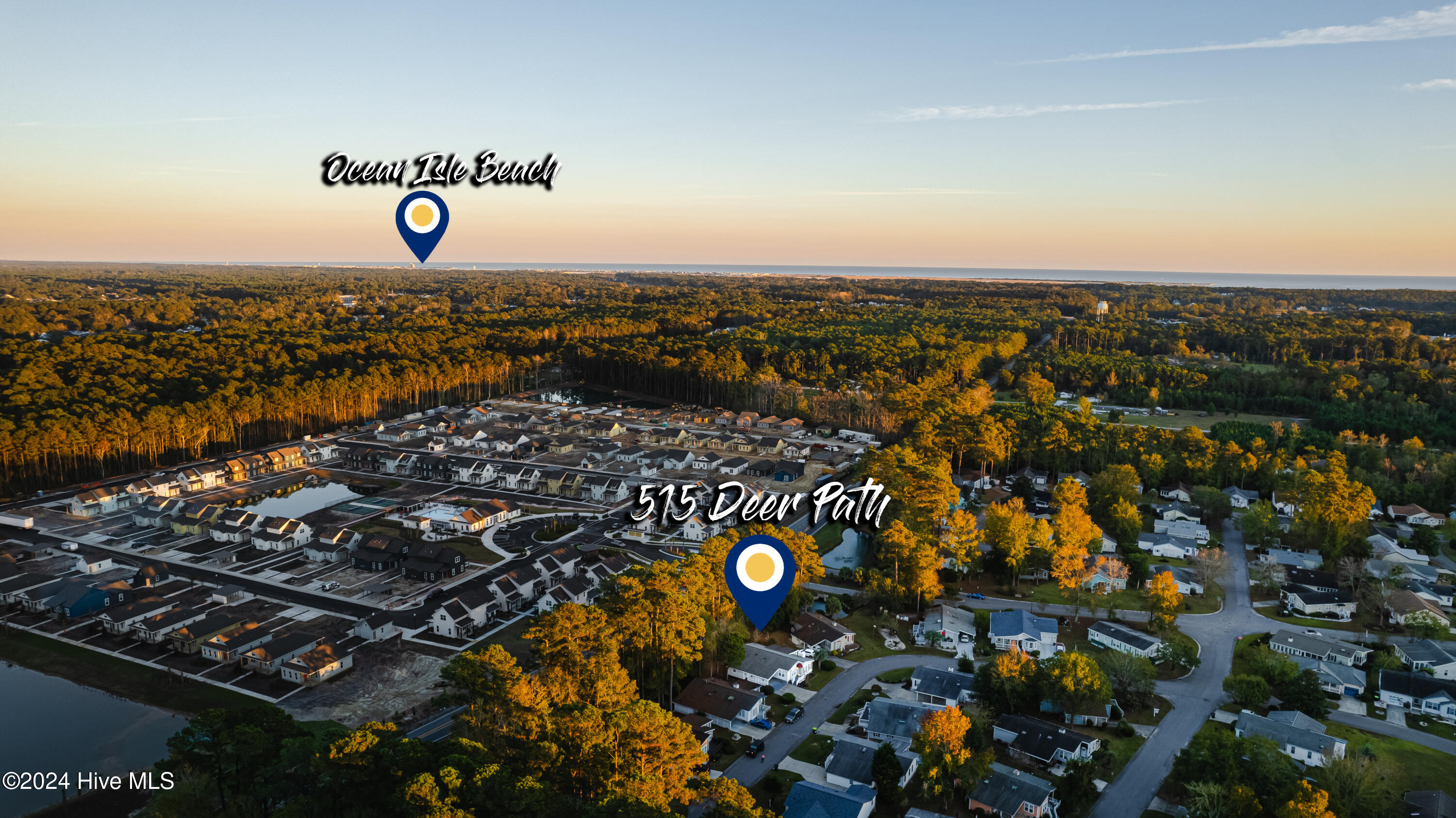 515 Deer Path Calabash, NC 28467 - Photo 38 of 44 515 Deer Path, Location View