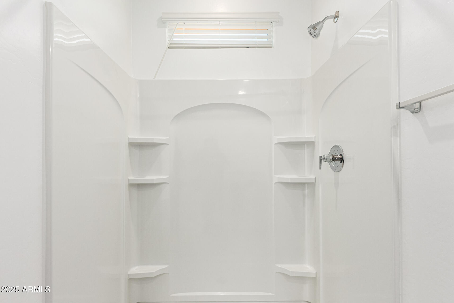 5507 East Mearn Road San Tan Valley, AZ 85140 - Photo 13 of 30 a close view of a shower in the bathroom