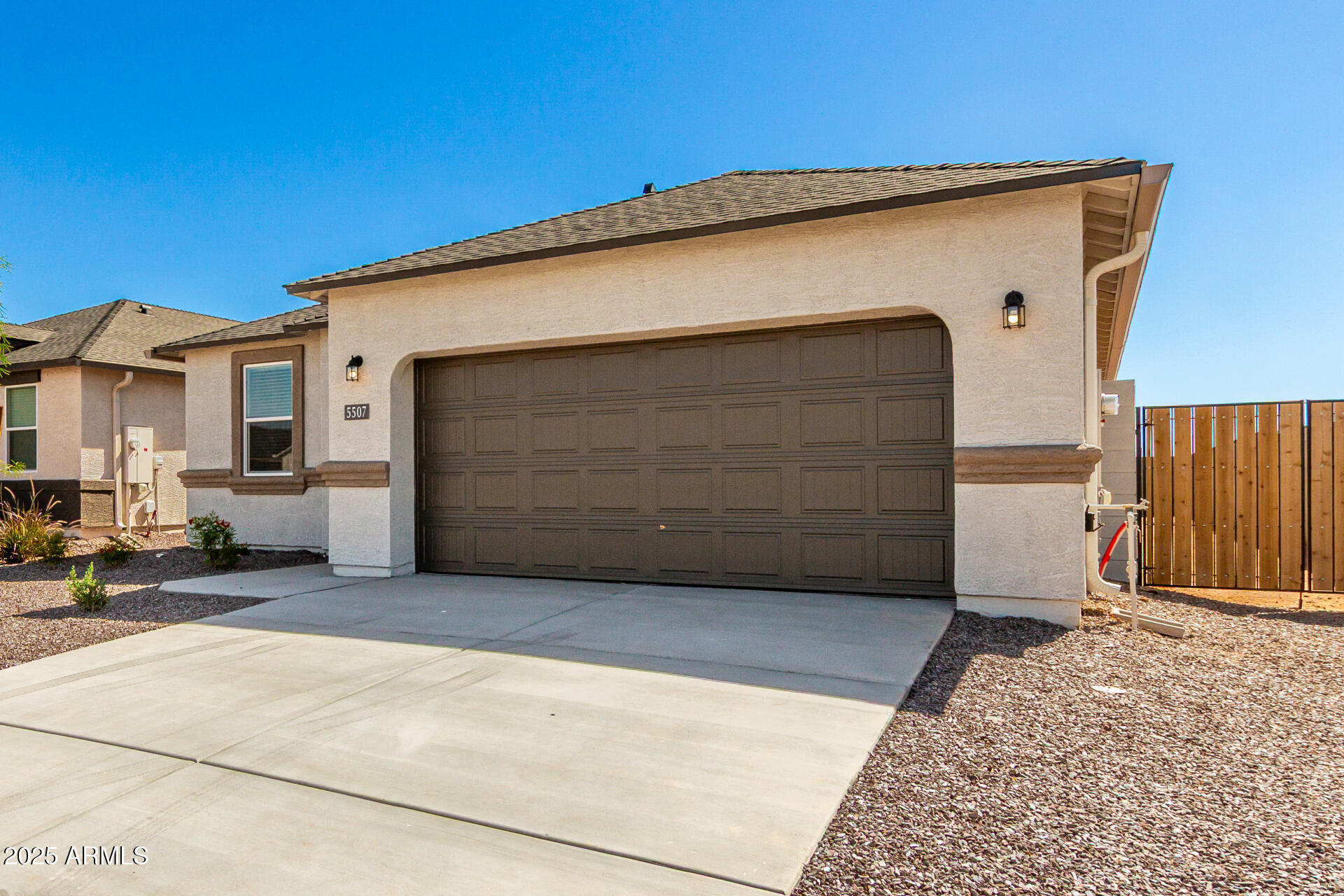 5507 East Mearn Road San Tan Valley, AZ 85140 - Photo 29 of 30 a back yard of a house