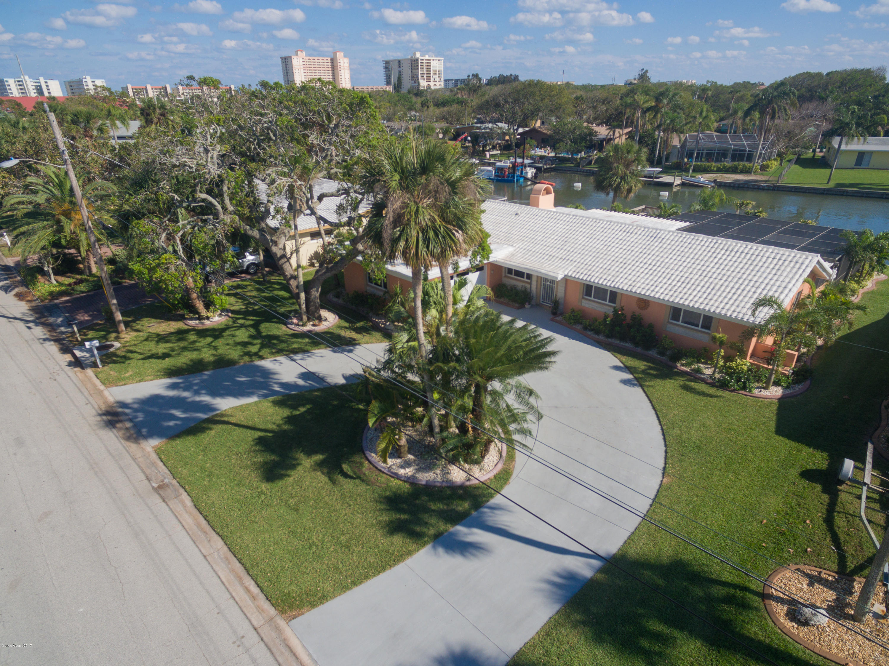 1105 Samar Road Cocoa Beach, FL 32931 - Photo 1 of 39 1105 Samar Drone-1