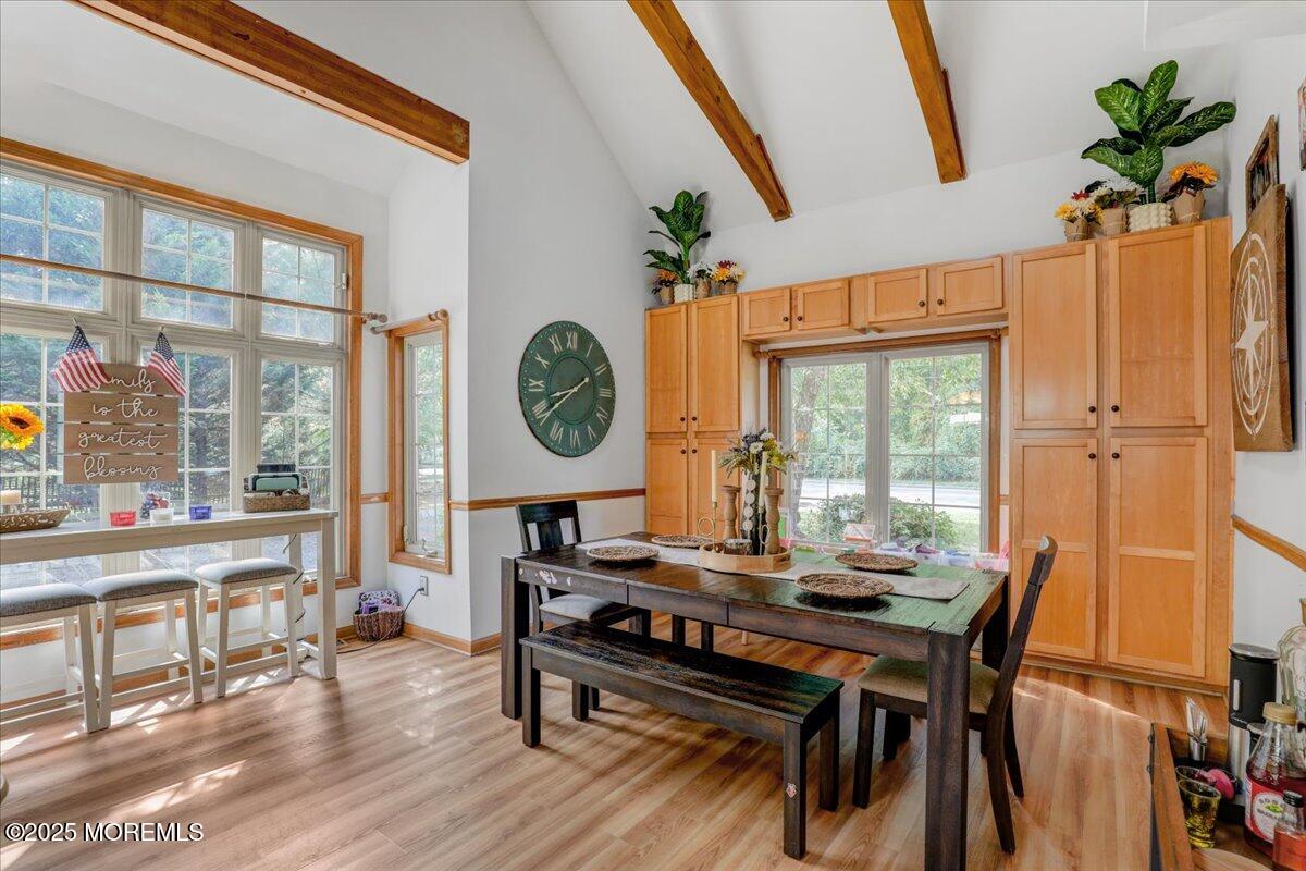 9 Main Street Cream Ridge, NJ 08514 - Photo 14 of 30 a view of a dining room with furniture window and wooden floor