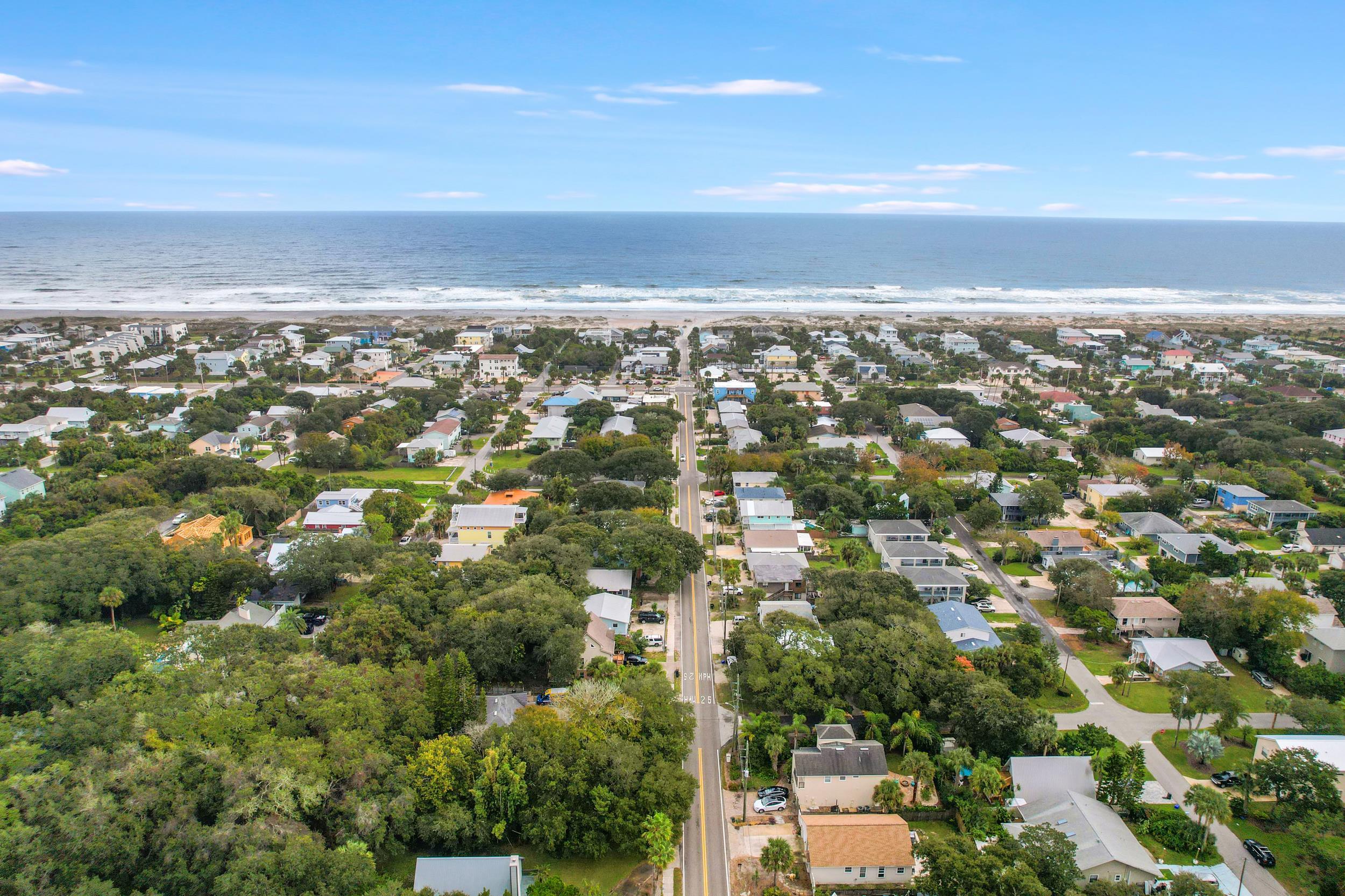 308 A Street St. Augustine, FL 32080 - Photo 28 of 46 a view of city and ocean