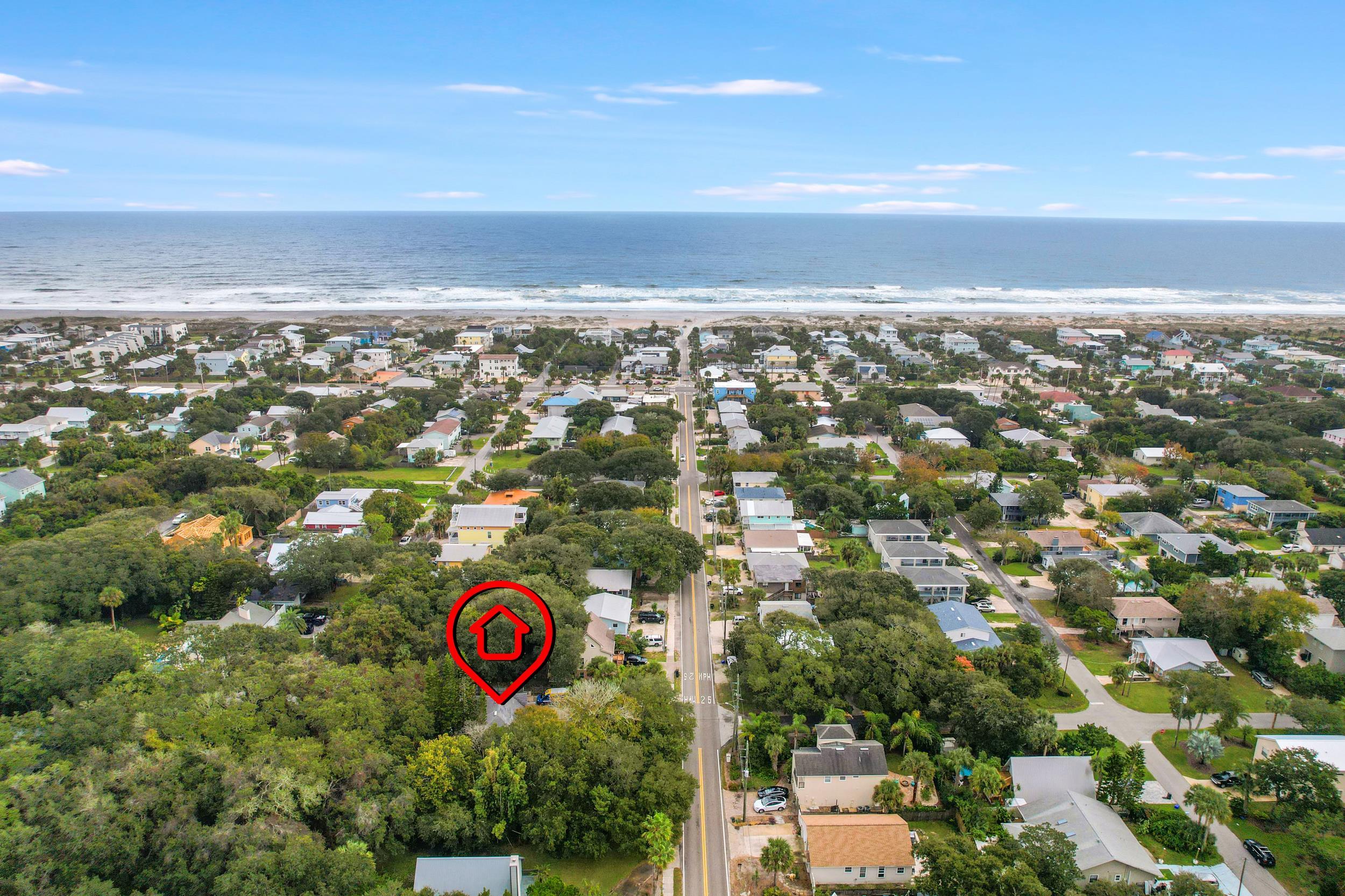 308 A Street St. Augustine, FL 32080 - Photo 29 of 46 view of city and ocean