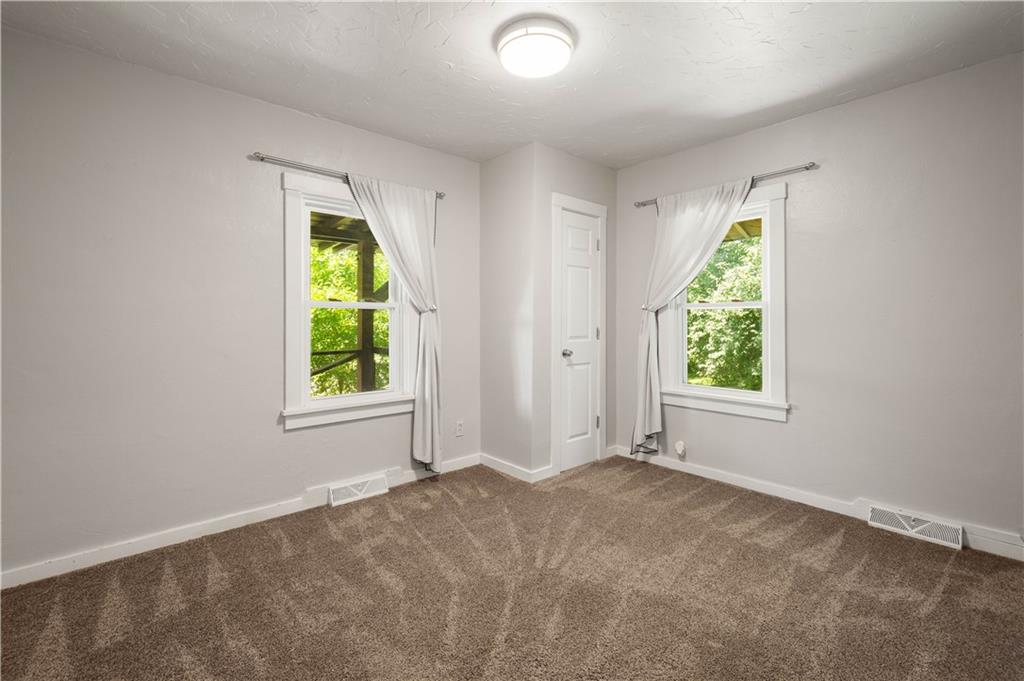 955 Boyce Road Bridgeville, PA 15017 - Photo 31 of 45 2nd bedroom with stairway to 3rd floor
