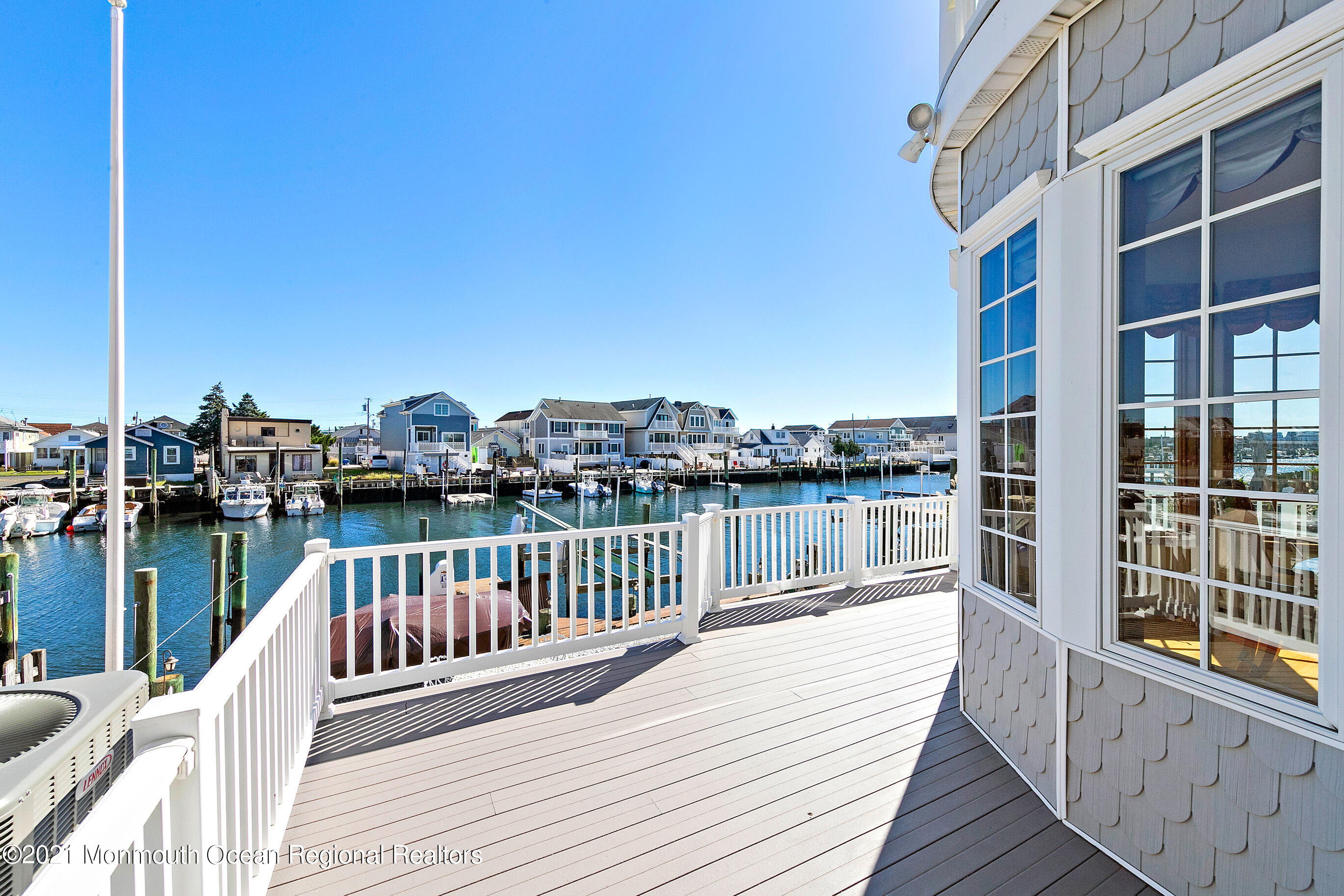 116 Riverside Place Point Pleasant Beach, NJ 08742 - Photo 43 of 59 Expansive Waterfront Deck