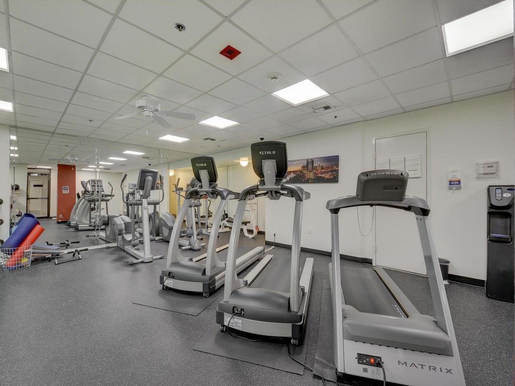 40 North Interstate Highway 35, Unit 2A2 Austin, TX 78701 - Photo 22 of 28 a view of a room with gym equipment