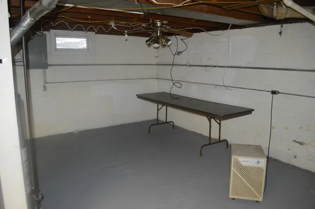 a close view of a sink