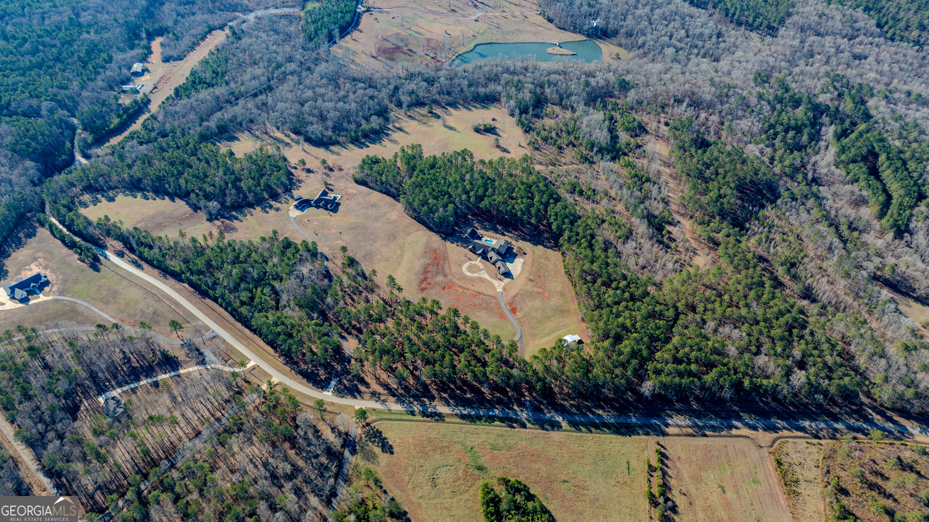 2161 Bear Creek Road Moreland, GA 30259 - Photo 127 of 137 a view of a yard with flower plants
