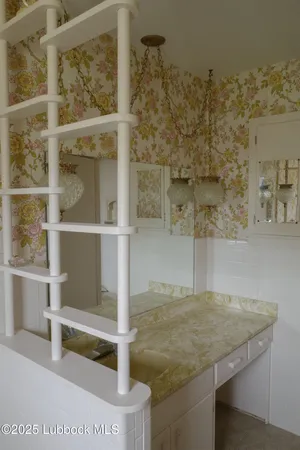 a view of kitchen from window