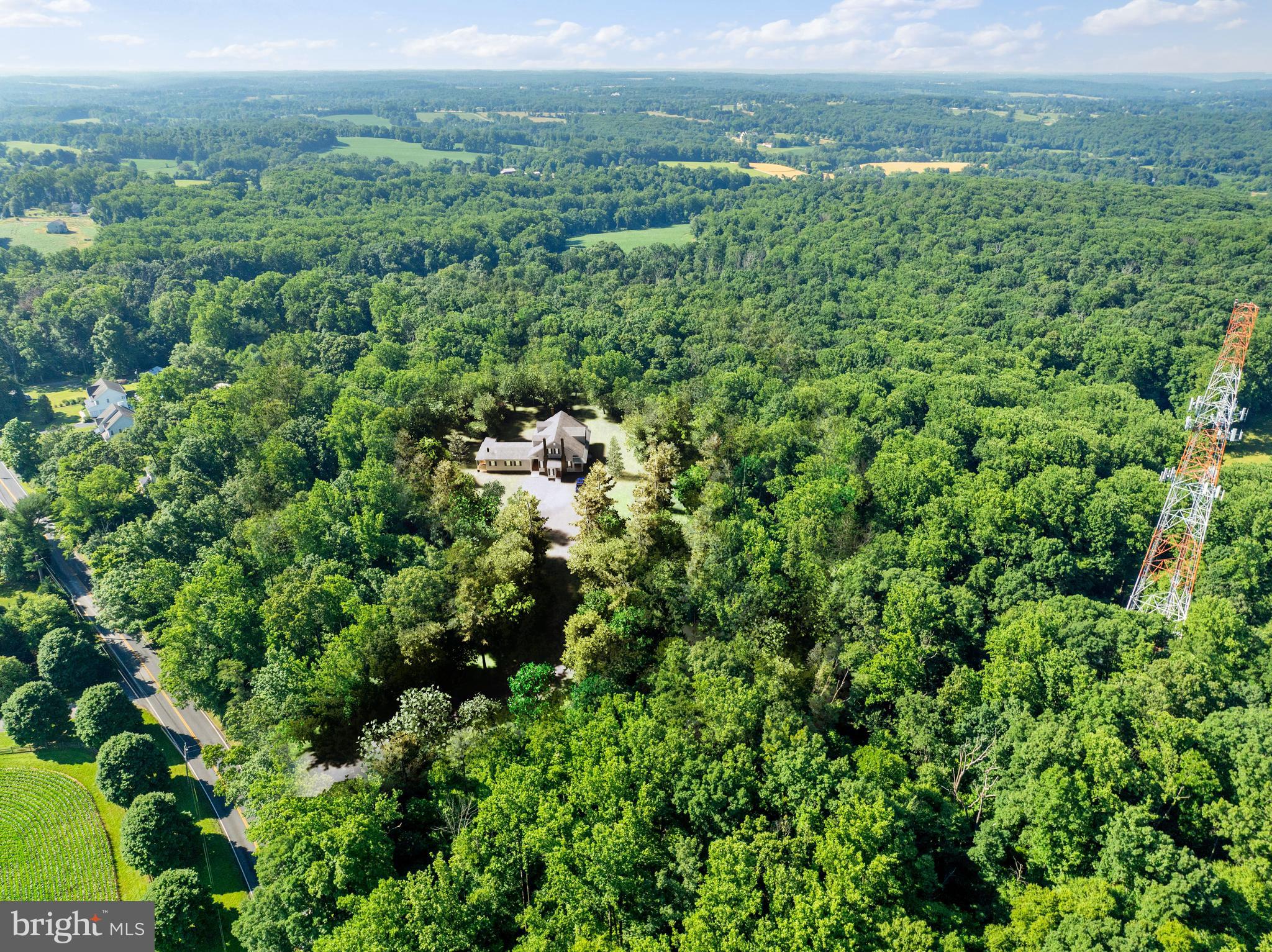 17348 Troyer Road Monkton, MD 21111 - Photo 5 of 7 an aerial view of a houses with a yard