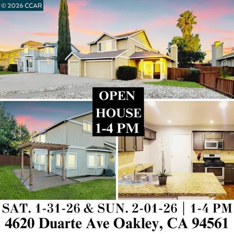 $575,000 | 4620 Duarte Avenue, Oakley, CA 94561