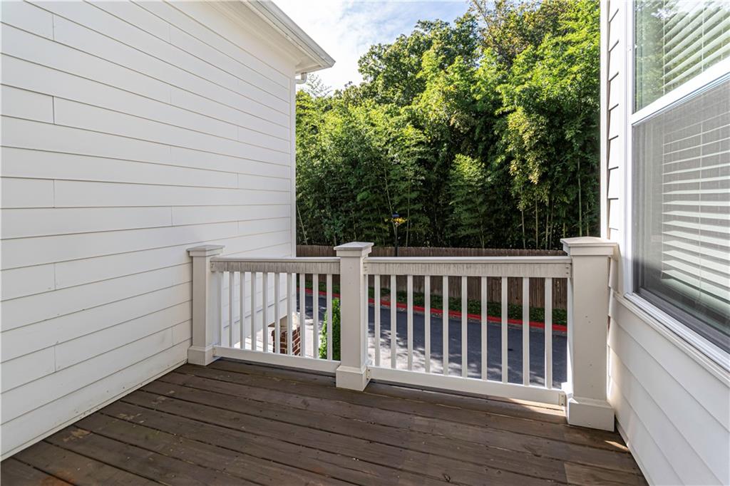 2006 Attell Way Decatur, GA 30033 - Photo 15 of 35 a view of a wooden balcony