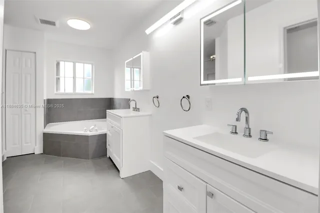 a close view of closet