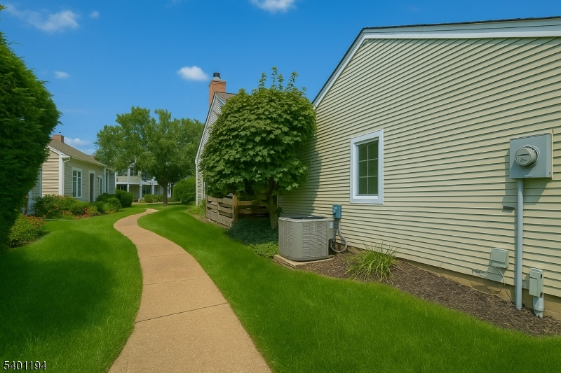 7B Rutland Lane Monroe Township, NJ 08831 - Photo 35 of 36 a house view with a garden space