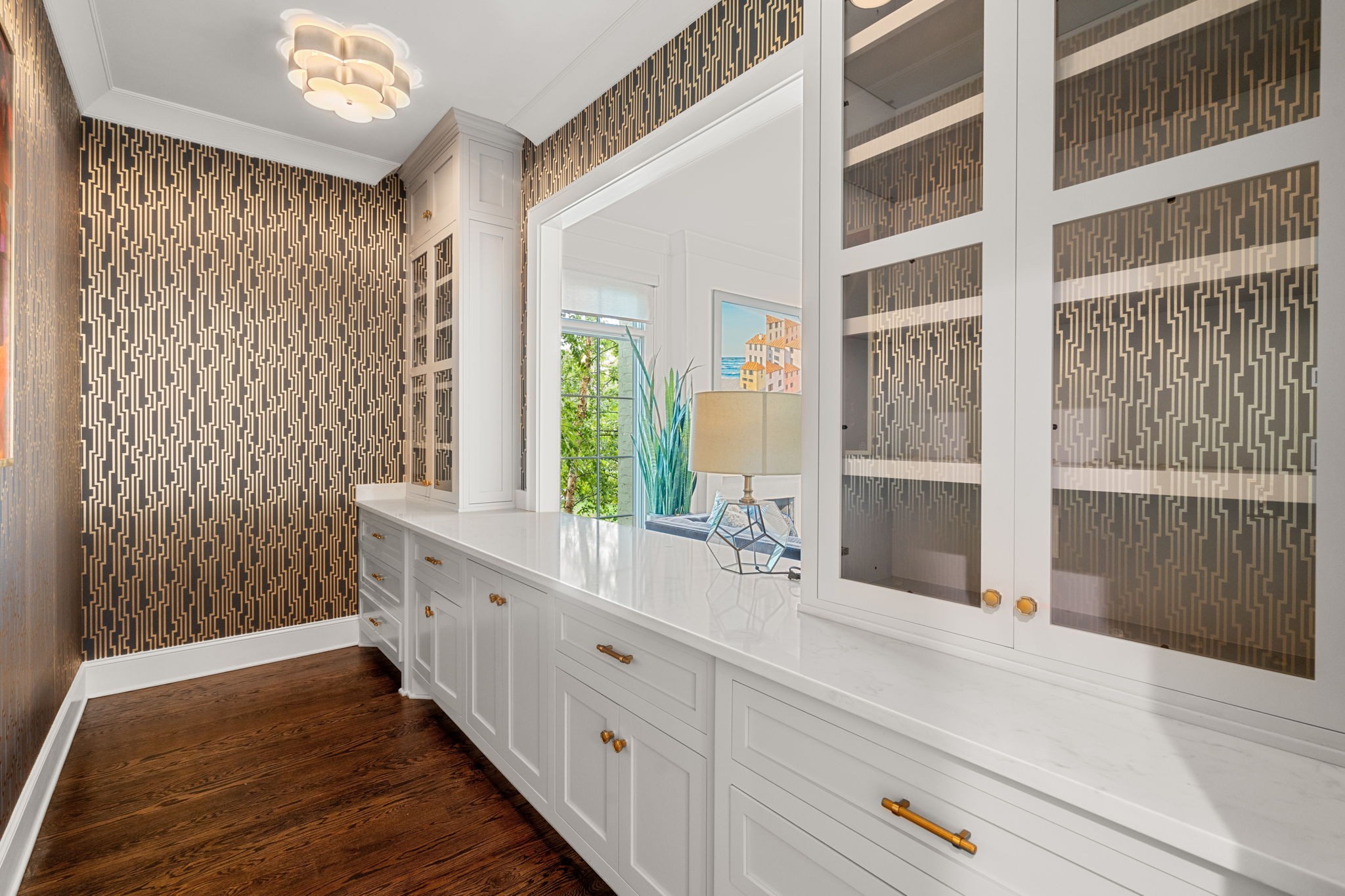 4031 Sneed Road Nashville, TN 37215 - Photo 14 of 61 a bathroom with a double vanity sink and a bathtub