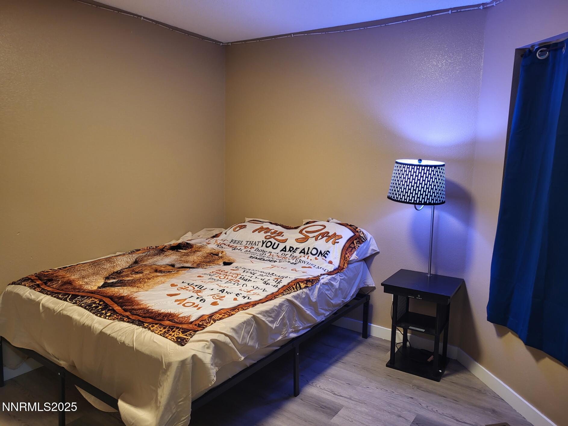 7871 Anchor Point Court Reno, NV 89506 - Photo 25 of 42 a bedroom with a bed and a lamp