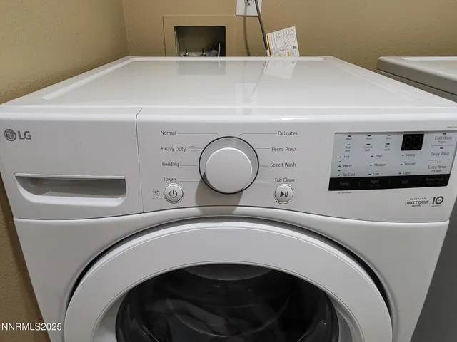 a close view of utility room