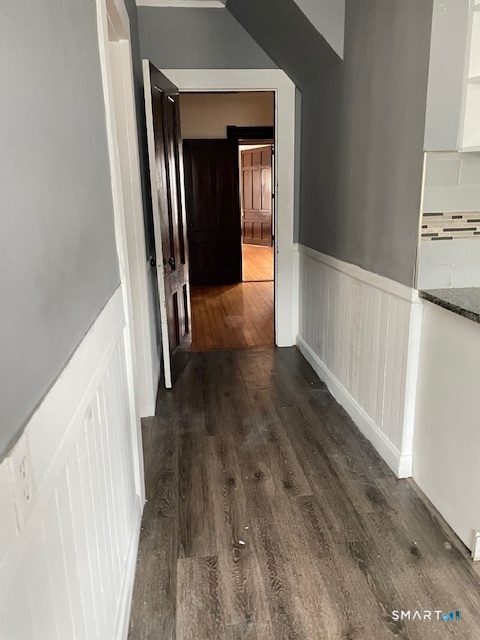 281 Chestnut Street New Britain, CT 06051 - Photo 33 of 33 a view of a hallway with wooden floor