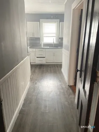 a view of hallway with window