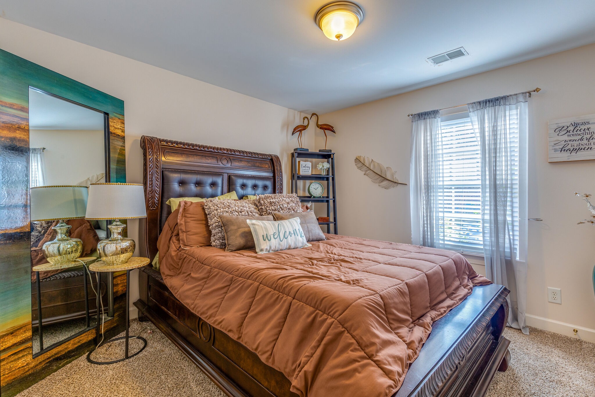 1517 Rachaels Ridge Hermitage, TN 37076 - Photo 11 of 32 a bedroom with a bed and a lamp