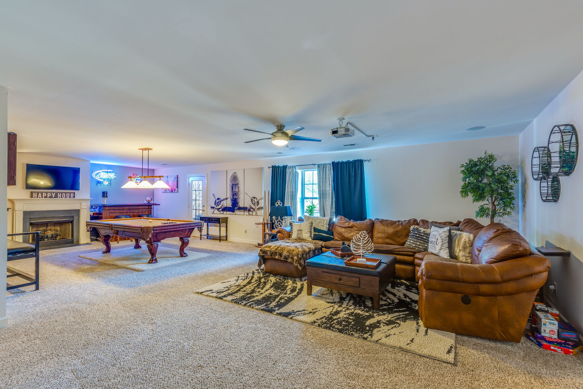 1517 Rachaels Ridge Hermitage, TN 37076 - Photo 24 of 32 a living room with furniture and a fireplace