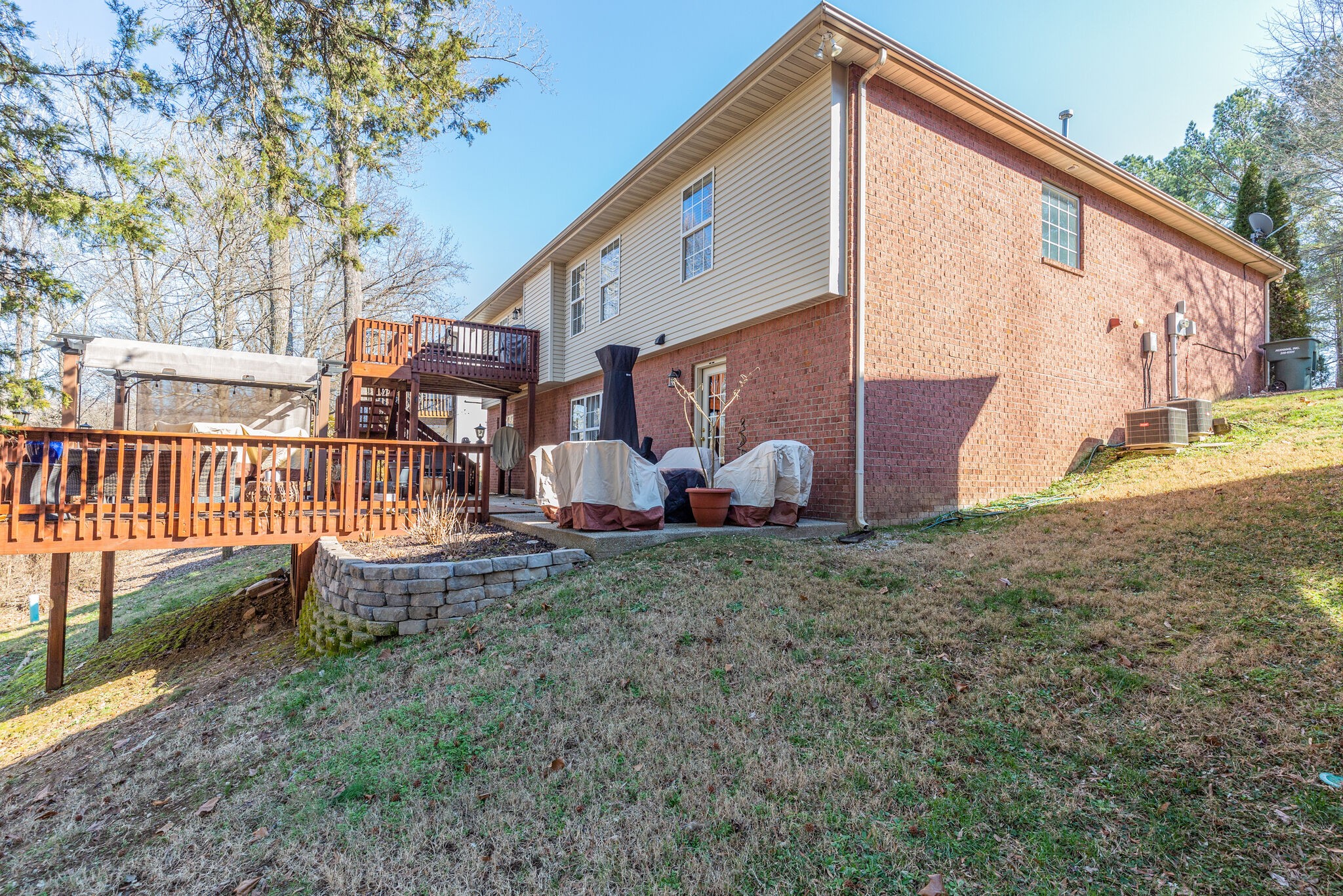 1517 Rachaels Ridge Hermitage, TN 37076 - Photo 32 of 32 a view of a house with backyard and a tree