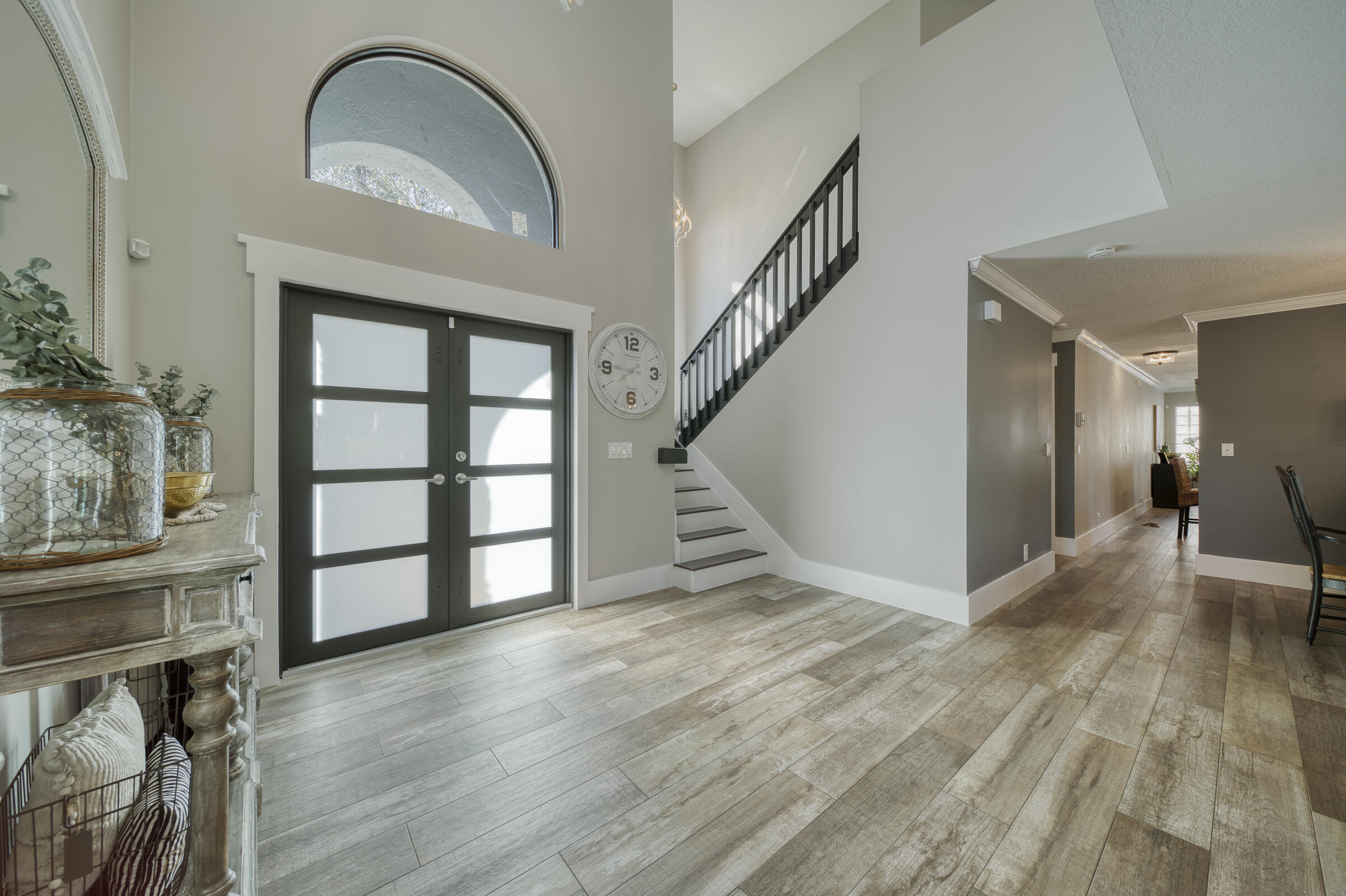 20323 Monteverdi Circle Boca Raton, FL 33498 - Photo 6 of 58 a view of empty room with wooden floor and fan
