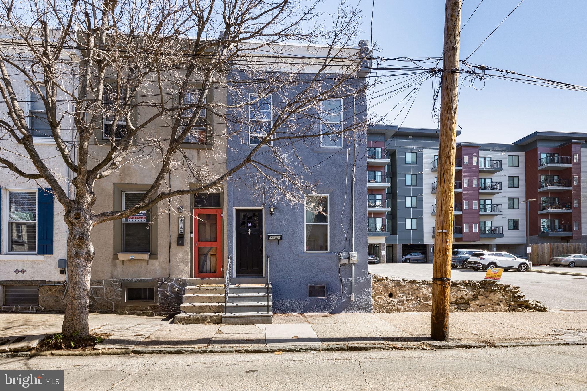 3743 Sharp Street Philadelphia, PA 19127 - Photo 23 of 25 a front view of a building with street view