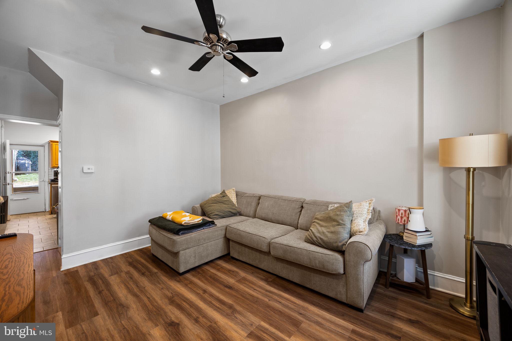 3743 Sharp Street Philadelphia, PA 19127 - Photo 3 of 25 a living room with furniture and a wooden floor